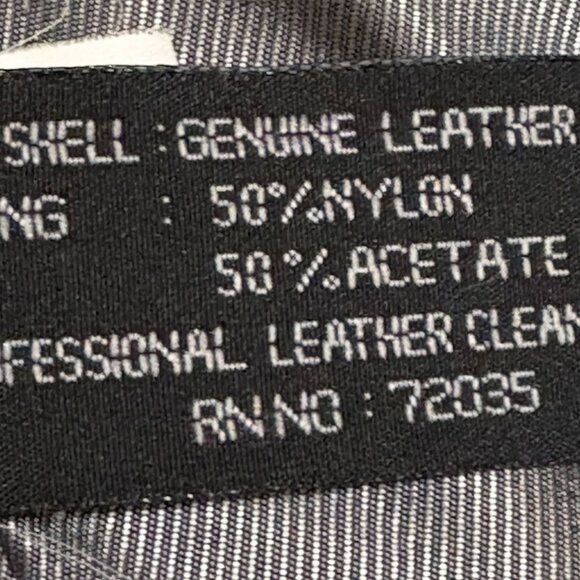 Adler Collection Leather Jacket Size Medium - Picture 2 of 5